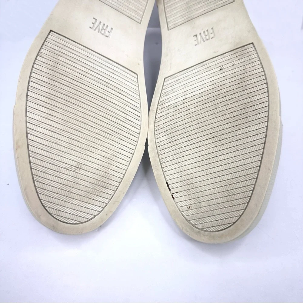 Frye gray Kiltie fringe sneaker Oxford preppy loafer brogue wingtip buckle 7.5 - Picture 13 of 13